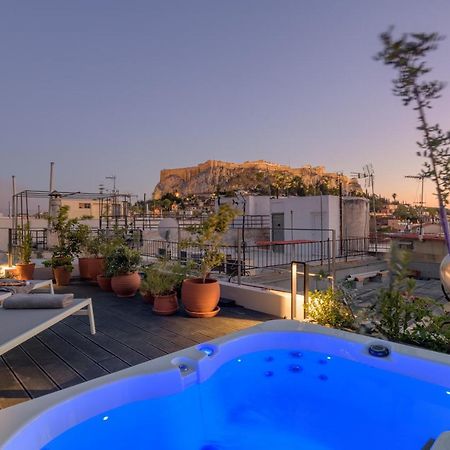 Meno Suite With Private Terrace - Jaccuzzi, Acropolis View Athens Ngoại thất bức ảnh