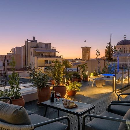 Meno Suite With Private Terrace - Jaccuzzi, Acropolis View Athens Ngoại thất bức ảnh